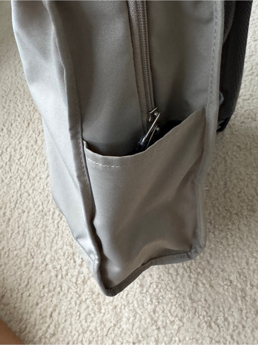 Anello Light Gray Backpack Tote - Picture 7 of 9